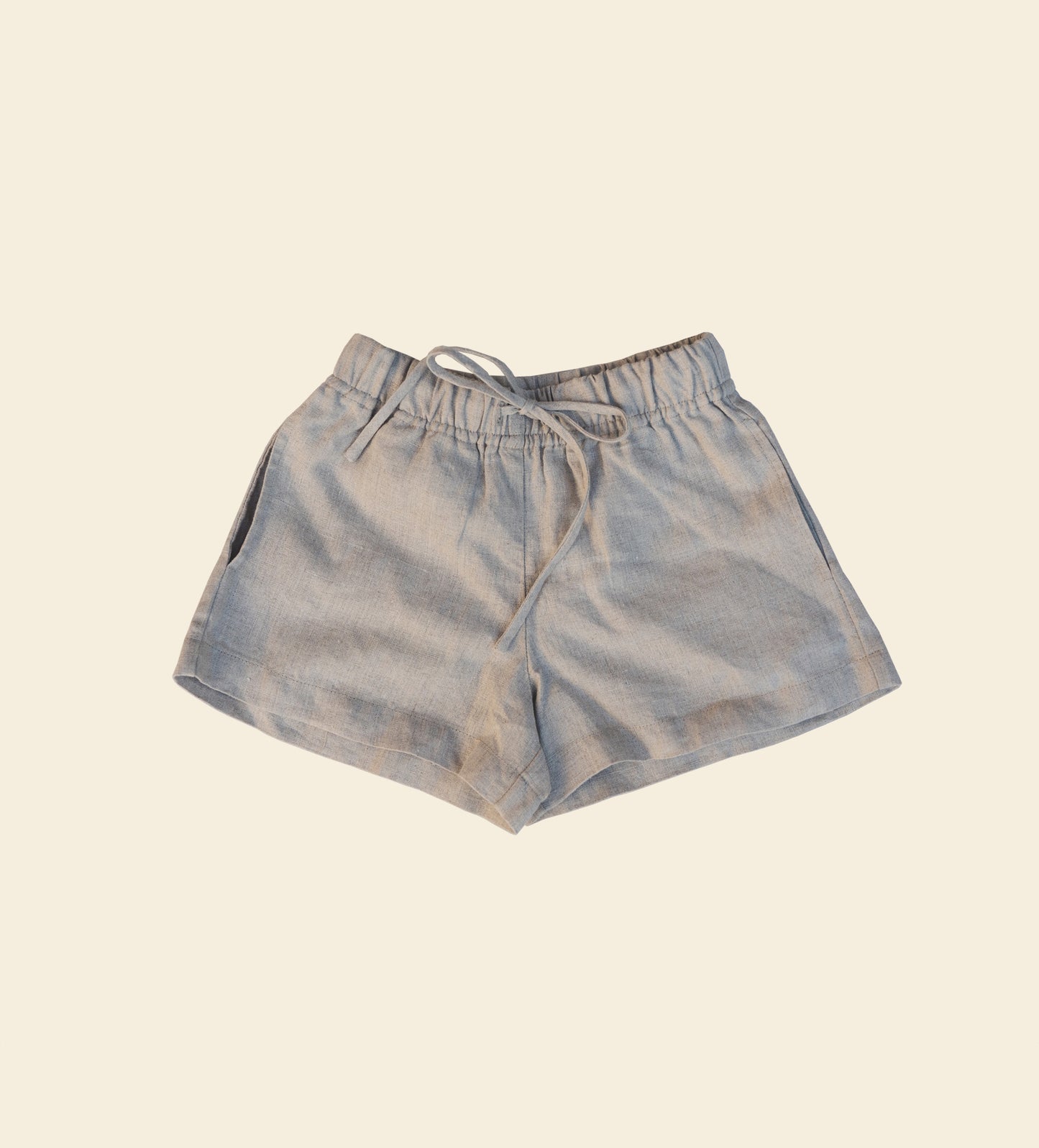 Linen Short in Natural